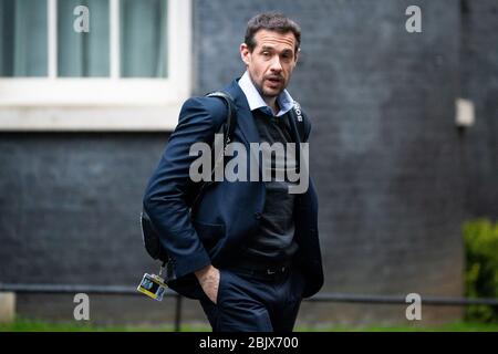 Downing Street Photographe Andrew Parsons à Downing Street, Londres. Banque D'Images