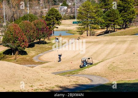 Parcours de golf de Butterrut Creek — Teturing Off pour les golfeurs Banque D'Images