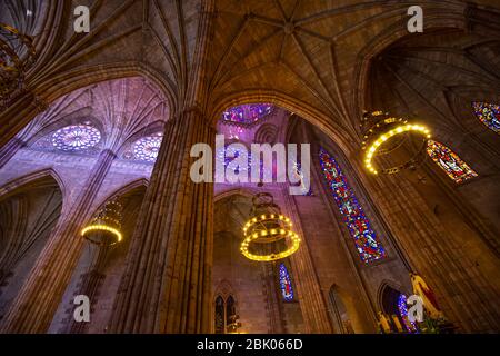 Célèbre Temple Saint Sacrement à Guadalajara (Templo Expiatorio del Santisimo Sacramento) Banque D'Images