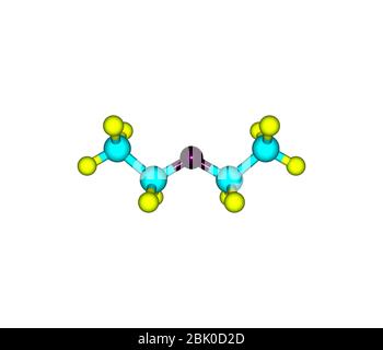 L'éther diéthylique (éthoxyéthane, éther éthylique, éther sulfurique ou éther) est un composé organique Banque D'Images