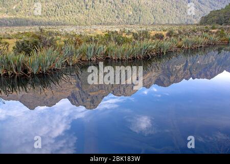 Miroir des lacs Banque D'Images