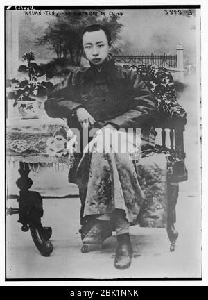 Hsuan-Tung - Ex-Empereur de Chine Banque D'Images