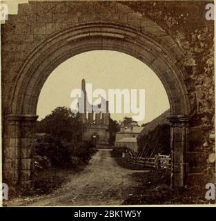 'Abbayes ruinés et châteaux de Grande-Bretagne et d'Irlande' (1864) Banque D'Images
