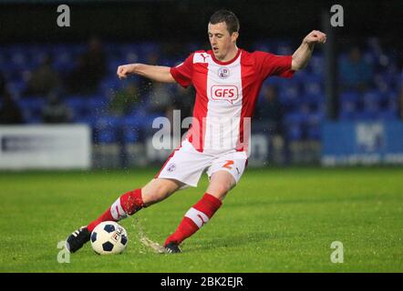 JAMES BOARDMAN / 07967642437 Bouteurs de football de Crawley Town - SCOTT DAVIES Banque D'Images