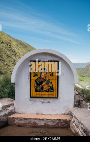 Paysages magnifiques, sur la route de Jujuy, Argentine Banque D'Images