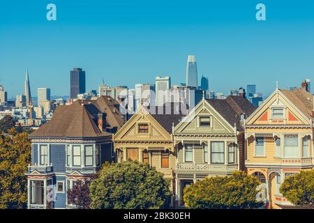 San Francisco, Californie, Etats-Unis - 4 août 2019 : attractions touristiques de San Francisco Banque D'Images