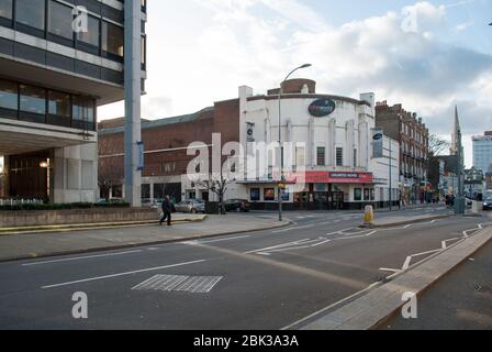 Élévation ancien Regal Cinema Cineworld ABC 207 King Street, Londres, W6 associés British Cinemas William R. Glen Banque D'Images