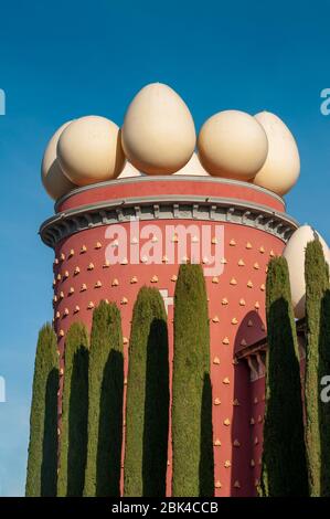 Théâtre et musée Dali à Figueres, en Catalogne, en Espagne Banque D'Images