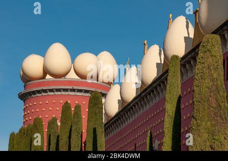 Théâtre et musée Dali à Figueres, en Catalogne, en Espagne Banque D'Images