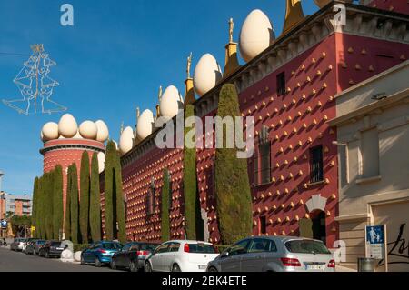 Théâtre et musée Dali à Figueres, en Catalogne, en Espagne Banque D'Images