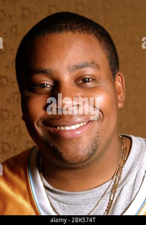 Portrait de Kenan Thompson qui a la vedette dans le film FAT ALBERT. Photographié à Philadelphie, PA le 1 décembre 2004 crédit: Scott Weiner / MediaPunch Banque D'Images