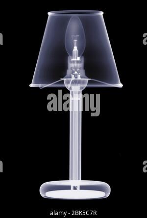 Lampe de table, rayons X. Banque D'Images