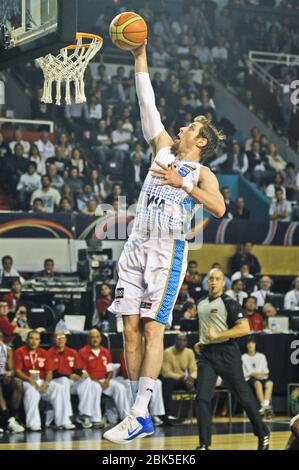 Andres Nocioni. Équipe nationale de basket-ball Argentine. FIBA Americas Tournament, Mar del Plata 2011 Banque D'Images