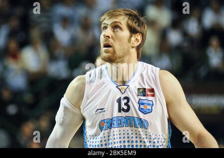 Andres Nocioni. Équipe nationale de basket-ball Argentine. FIBA Americas Tournament, Mar del Plata 2011 Banque D'Images