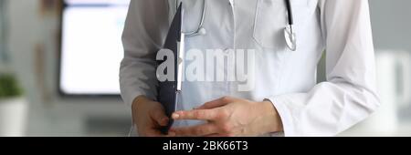 Pédiatre with stethoscope Banque D'Images