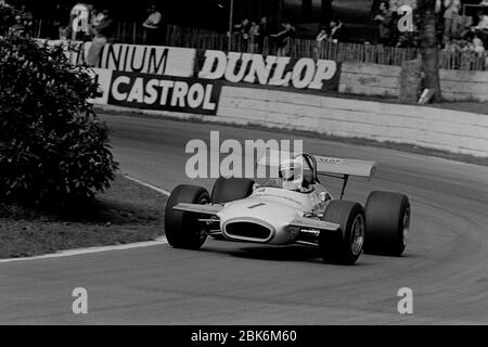 Jackie Stewart, trophée de Londres 1970 Alcoa Britain International Trophy Championnat européen de F2, Crystal Palace. Banque D'Images