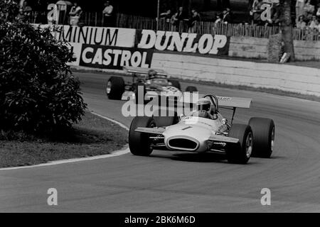 Jackie Stewart, trophée de Londres 1970 Alcoa Britain International Trophy Championnat européen de F2, Crystal Palace. Banque D'Images