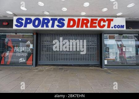 Sports Direct dans Oxford Street Banque D'Images