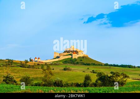 Rupea, Roumanie : Citadelle de Rupea, l'un des plus anciens sites archéologiques de Roumanie Banque D'Images