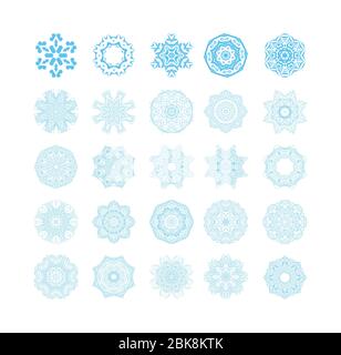 Motif d'ornements circulaires. Illustration d'art vectoriel. Illustration de Vecteur