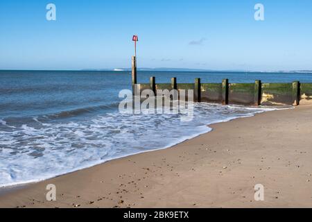 Southbourne,Bournemouth, Royaume-Uni-31 mars 2020: Photos de Southbourne Beach. Banque D'Images