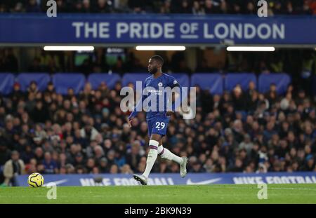 Fikayo Tomori de Chelsea lors du match de la première Ligue entre Chelsea et West Ham United au Stamford Bridge à Londres. 30 novembre 2019 Banque D'Images