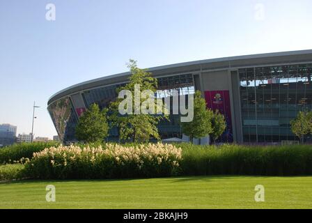 La Donbass Arena à Donetsk, Ukraine Banque D'Images