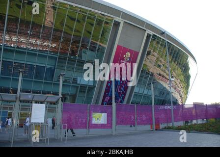 La Donbass Arena à Donetsk, Ukraine Banque D'Images