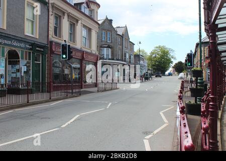 Penmaenmawr est une petite ville et communauté de Conwy County North Wales crédit : Mike Clarke / Alamy stock photos Banque D'Images