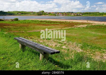 Fjord Hjarbæk/Hjarbaek, Viborg, Danemark Banque D'Images