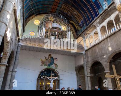 Cathédrale de Justo Gallego faite à la main pendant des décennies par Justo Gallego Martínez à Mejorada del Campo, Madrid, Espagne, Europe Banque D'Images