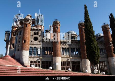 Cathédrale de Justo Gallego faite à la main pendant des décennies par Justo Gallego Martínez à Mejorada del Campo, Madrid, Espagne, Europe Banque D'Images