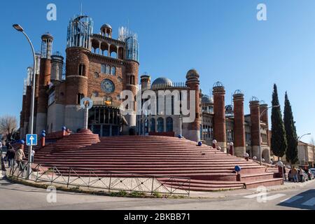 Cathédrale de Justo Gallego faite à la main pendant des décennies par Justo Gallego Martínez à Mejorada del Campo, Madrid, Espagne, Europe Banque D'Images