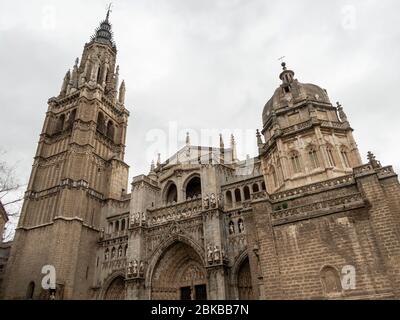 Cathédrale pritiale de Sainte Marie de Tolède alias Santa Iglesia Catedral Primada de Toledo à Tolède, Espagne, Europe Banque D'Images