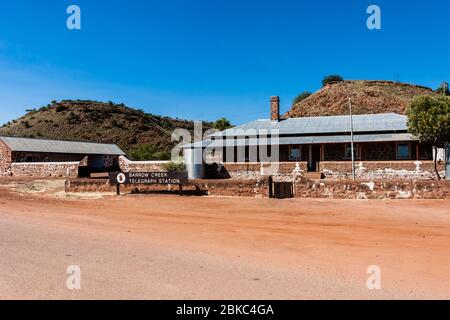 The Barrow Creek Telegraph Station, Barrow Creek, Australie Banque D'Images