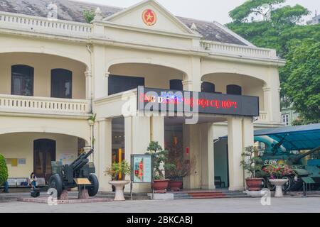 Musée national d'histoire militaire, quartier de Ba Dinh, Hanoi, Vietnam Banque D'Images