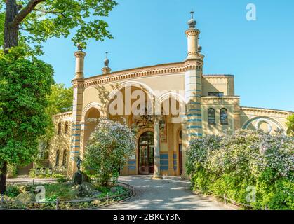 Maison antilope au zoo de Berlin, Allemagne Banque D'Images