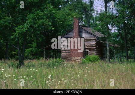 Robert Scruggs House, parc des champs de bataille nationaux de Cowpen, Caroline du Sud Banque D'Images