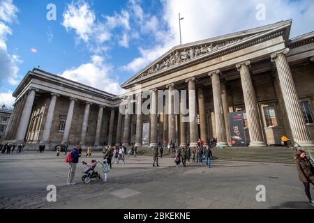 British Museum, Londres, Royaume-Uni Banque D'Images