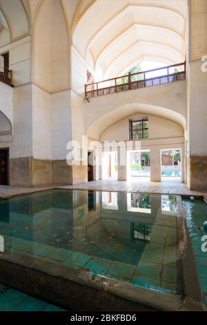 Le jardin des ailerons de Kashan est l'une des merveilles architecturales les plus étonnantes au monde. La quantité de complexe Banque D'Images