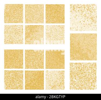 Fond de mosaïque de pixels de moutarde abstrait. Fond abstrait avec texture moutarde. Couleur moutarde Illustration de Vecteur