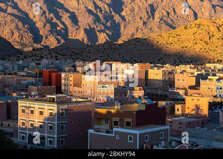 Maroc, région de Souss-Massa, Tafraoute Banque D'Images