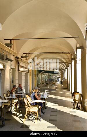 France, Alpes Maritimes, Nice, la vieille ville, Place Garibaldi Banque D'Images