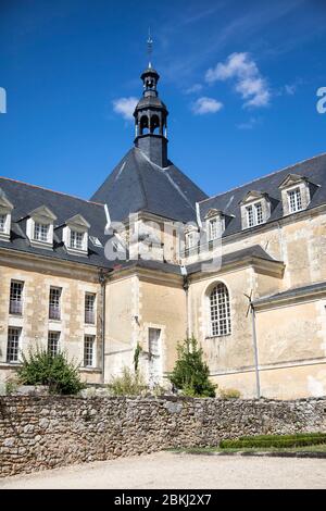 France, Maine et Loire, vallée de la Loire classée au patrimoine mondial par l'UNESCO, Baugé, l'ancien hôpital de l'Hôtel-Dieu de Baugé contient une pharmacie exceptionnelle datant de 1675 appelée apothécaire Banque D'Images