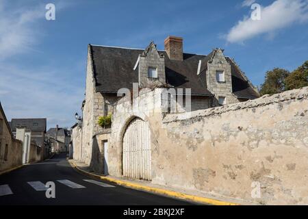 France, Maine et Loire, vallée de la Loire classée au patrimoine mondial par l'UNESCO, Brion Banque D'Images