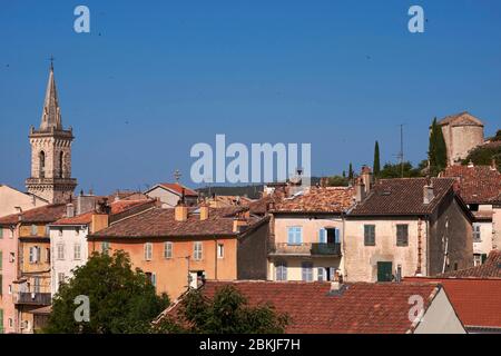 France, Var, Dracenie, Draguignan, vieille ville, Église Saint-Michel, Banque D'Images