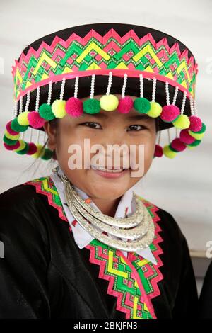 France, Guyane, Javouhey, Hmong nouvel an Banque D'Images