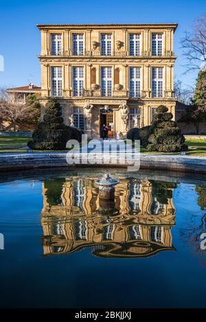 France, Bouches du Rhône, Aix-en-Provence, Pavillon Vendôme du XVIIe et XVIIIe siècle Banque D'Images