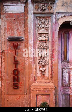 Restauration Wiltons Music Hall 1 Graces Alley, Whitechapel, Londres par Jacob Maggs Banque D'Images