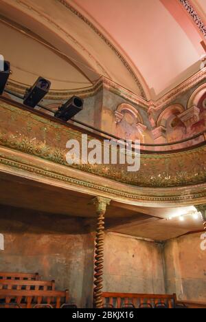 Restauration de l'intérieur Wiltons Music Hall 1 Graces Alley, Whitechapel, Londres par Jacob Maggs Banque D'Images